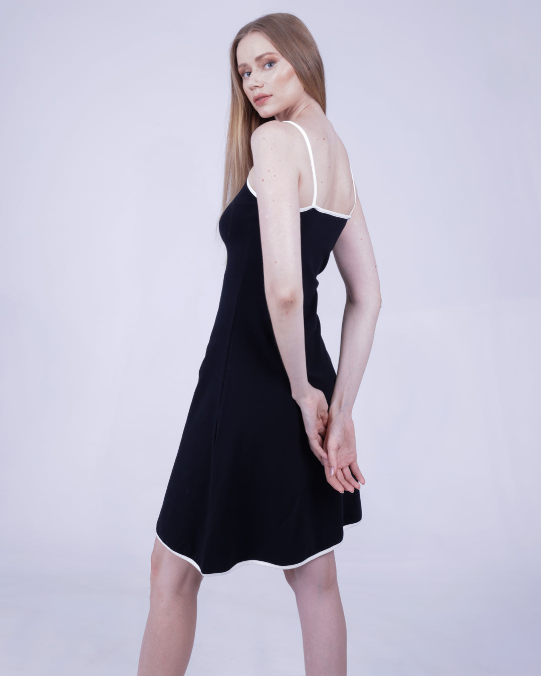 Black Cotton Cami Dress | Cotton Cami Dress | GBS Trend