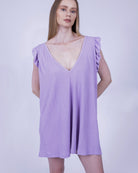 Short Tunic Dress | Ruffle Sleeve Top | GBS Trend	