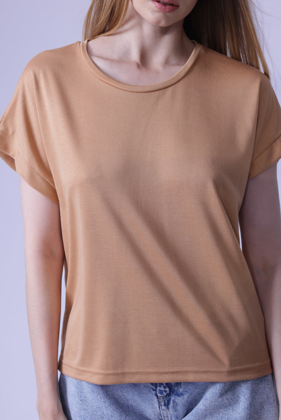 Elegant Modal Pique T-Shirt - GBS Trend